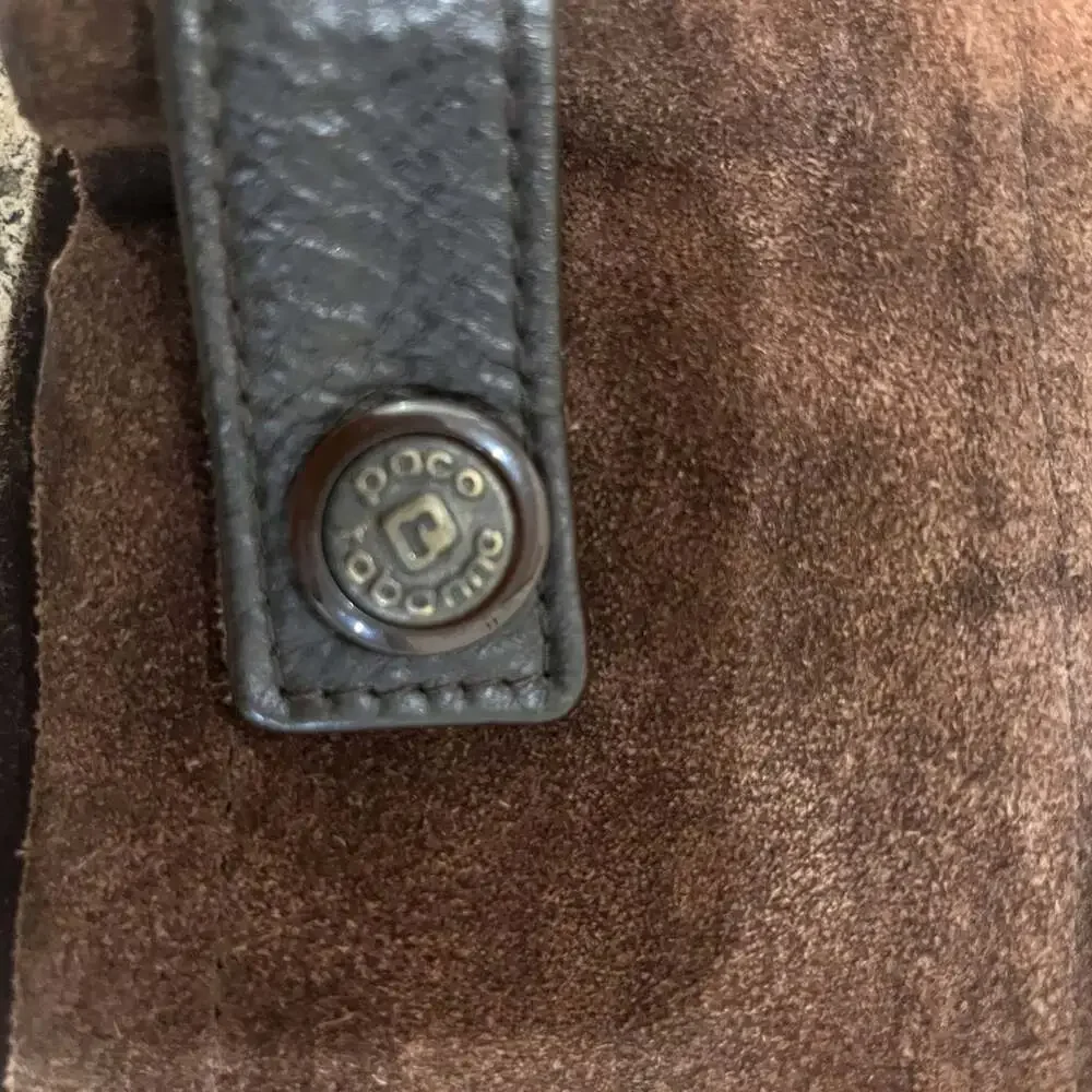 Vintage Paco Rabanne Brown Leather Jacket